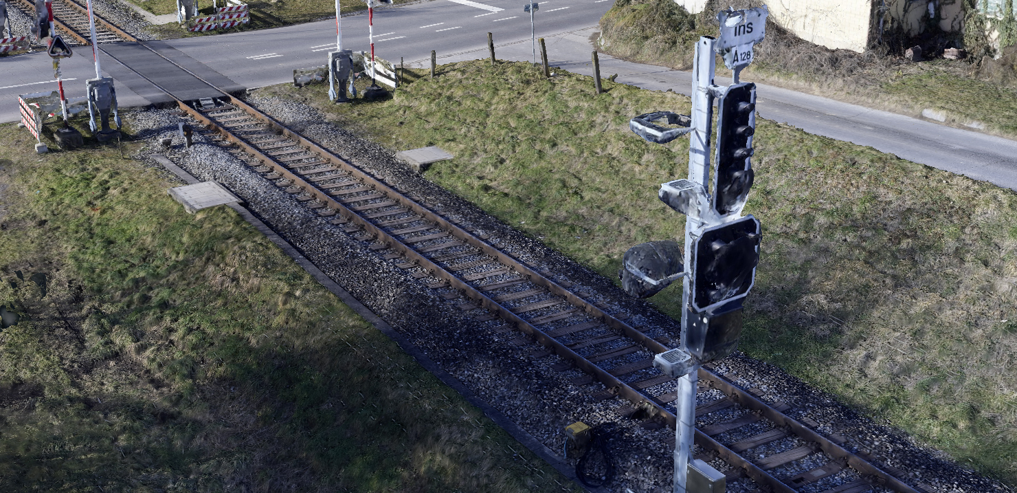 BLS BIM Fahrbahnerneuereung Bahnübergang Murtenstrasse Ins 4